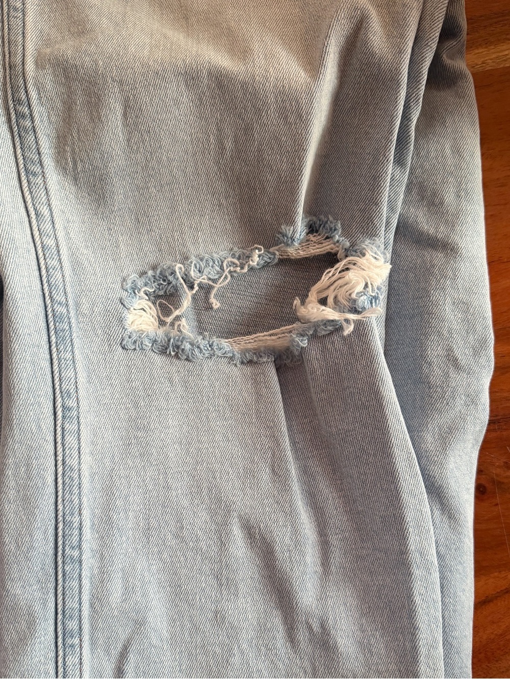 Ultra High Rise Straight Leg Jeans - Picture 4 of 5